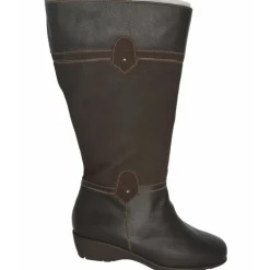 Bota Alta Cremallera Alviflex Caña 50Cm 8511071,Cuna De 2Cm Suela De Poliuretano.