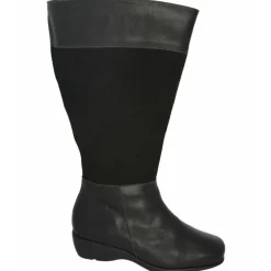 Bota Alta Cremallera Alviflex Caña 50Cm 8511071,Cuna De 2Cm Suela De Poliuretano.