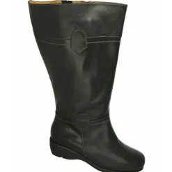 Bota Alta Cremallera Alviflex Caña 50Cm 8511071,Cuna De 2Cm Suela De Poliuretano.