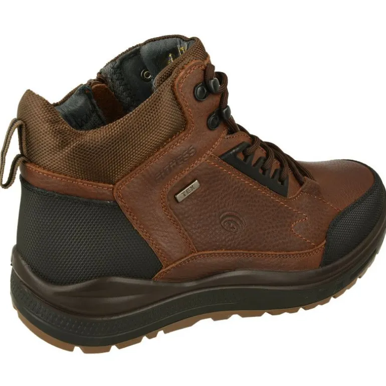 Bota Con Cordones De G Comfort Con Cremallera Lateral Y Membrana Impermeable, Planta Anatomica Extraible Y Piso Cuna Treking