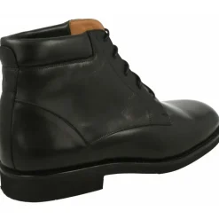 Botin Cordones De Paco Cantos En Boxcalf Ancho Especial.
