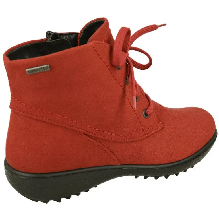 Botin De Cordones De Westland En Antelina Impermeable Con Piso De Cuna De Poliuretano Y Planta Extraible