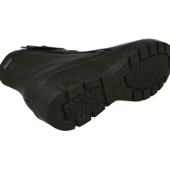 Botin De G Comfort Con Cremallera Lateral Y Pala Fruncida Con Cuna De Poliuretano Y Planta De Descanso Extraible