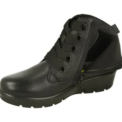Botin De G Comfort En Pala Lisa Impermeable Con Horma Ancho 13, Piso De Cuna Amortiguada Y Planta Anatomica Extraible