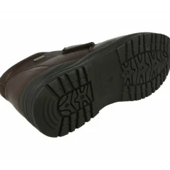 Botin De G Comfort En Piel Grabada Con Membrana Impermeable, Piso De Caucho Y Horma De Ancho Especial Con Planta Extraible