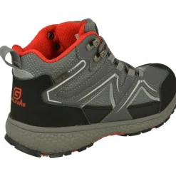Botin De G Comfort En Piel Nobuck Impermeable De Horma De Ancho Especial Y Planta De Descanso Extraible