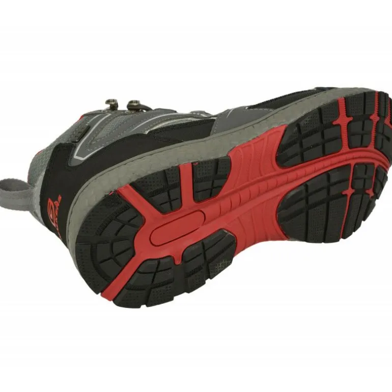 Botin De G Comfort En Piel Nobuck Impermeable De Horma De Ancho Especial Y Planta De Descanso Extraible