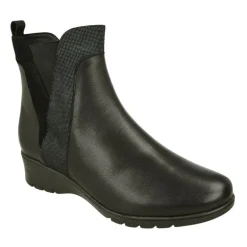 Botin De Piesanto De Pala Lisa Con Elastico Y Cremallera En Caña, Piso De Caucho Y Planta Anatomica Extraible