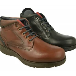 Botin De Tolino Con Cordones De Pala Lisa Con Piso De Poliuretano Muy Ligero Y Plantilla De Descanso Extraible