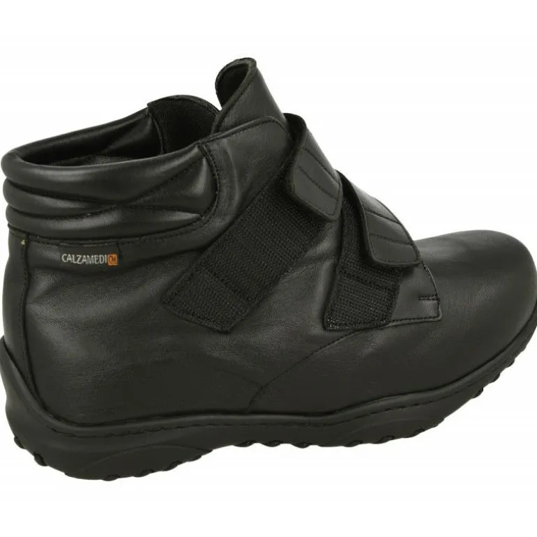 Botin Velcro De Calzamedi En Horma De Ancho 14, Planta De Descanso Y Piso De Goma