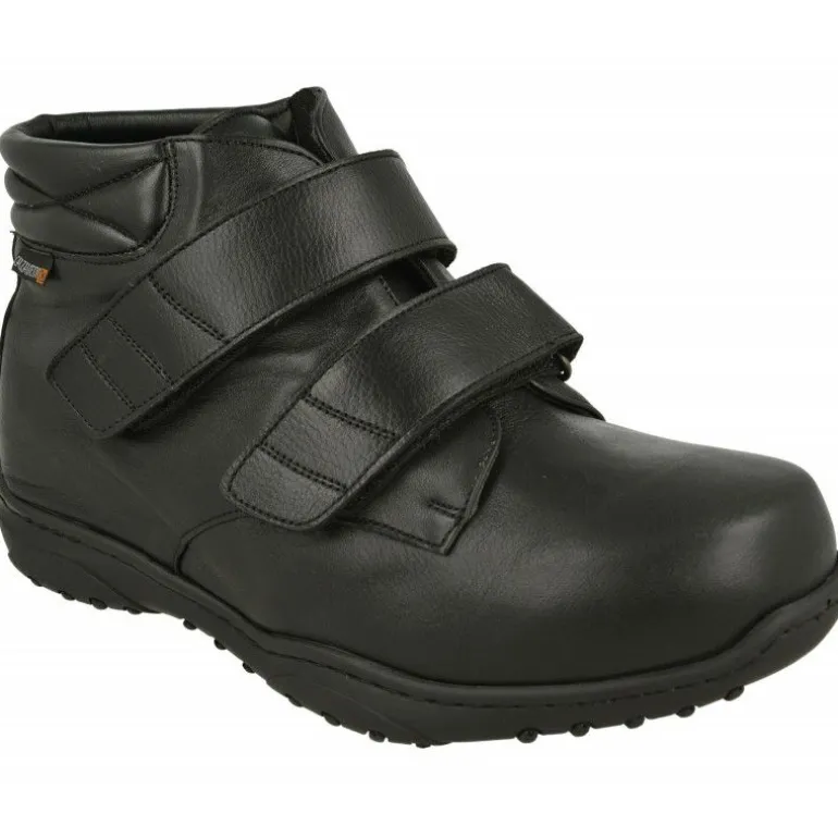 Botin Velcro De Calzamedi En Horma De Ancho 14, Planta De Descanso Y Piso De Goma