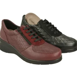 Cordon De Comfort Class Con Cremallera Lateral Y Piel Acolchada Rombos. Piso De Poliuretano Muy Ligero Y Planta Extraible