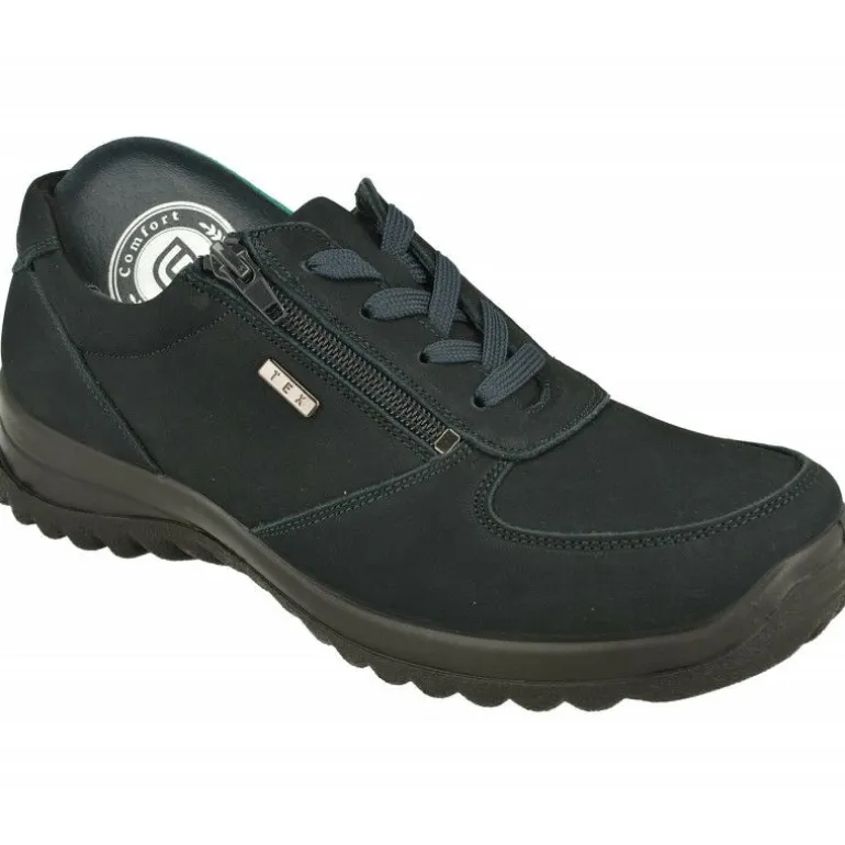Cordon De G Comfort En Piel Nobuck Con Membrana Impermeable Y Piso De Poliuretano Con Planta De Descanso Extraible