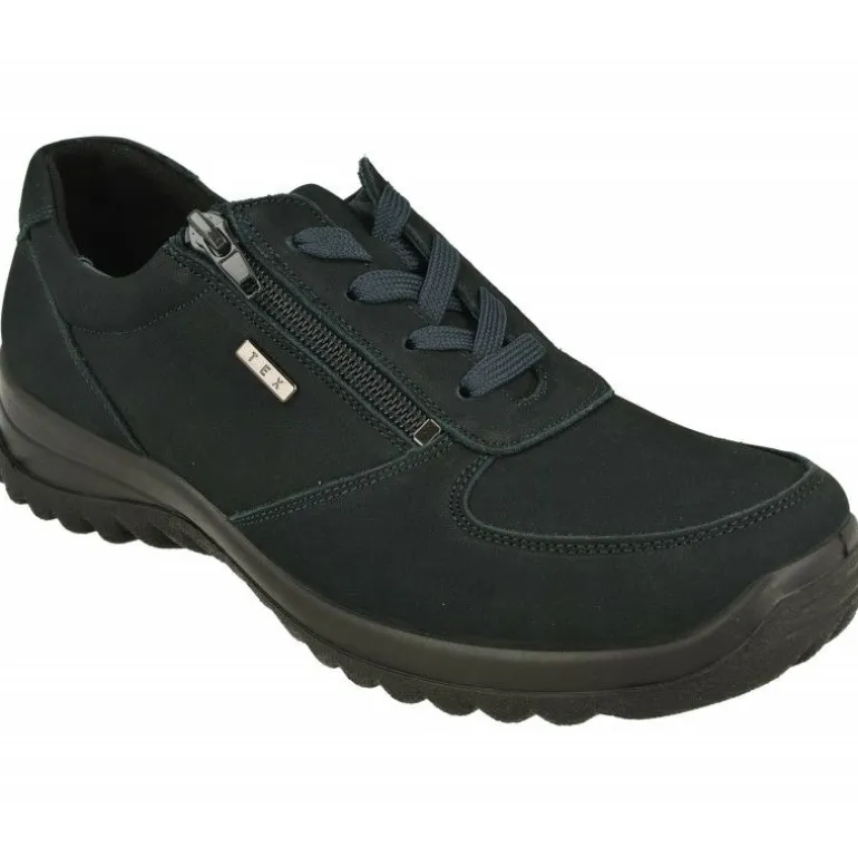 Cordon De G Comfort En Piel Nobuck Con Membrana Impermeable Y Piso De Poliuretano Con Planta De Descanso Extraible