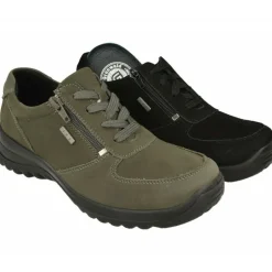 Cordon De G Comfort En Piel Nobuck Con Membrana Impermeable Y Piso De Poliuretano Con Planta De Descanso Extraible