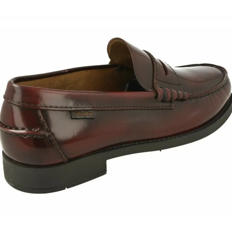 Mocasin De Callaghan, Castellanocon Piso De Poliuretano De Amortiguacion, Muy Ligero Y Flexible En Horma Ancha