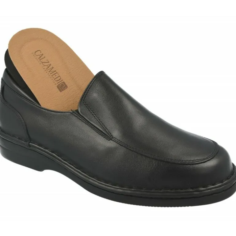 Mocasin De Calzamedi, Noruego Con Elasticos En Pala Anatomico Ortopedico.