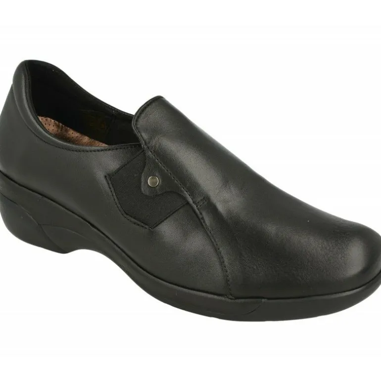 Mocasin De Comfort Class De Pala Lisa Con Planta De Descanso Extraible Y Cuna De Poliuretano