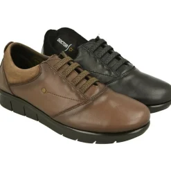 Mocasin De Doctor Cutillas Con Elasticos En Pala Abotinada, Piso De Cuna De Caucho Y Planta Extraible