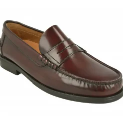 Mocasin De Edwards De Piel Florentic Y Horma Confortable Con Planta De Descanso Extraible Y Piso De Amortiguacion