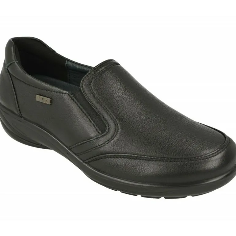 Mocasin De G Comfort Con Bordon En Pala Y Membrana Impermeable Con Piso De Poliuretano Y Planta Extraible