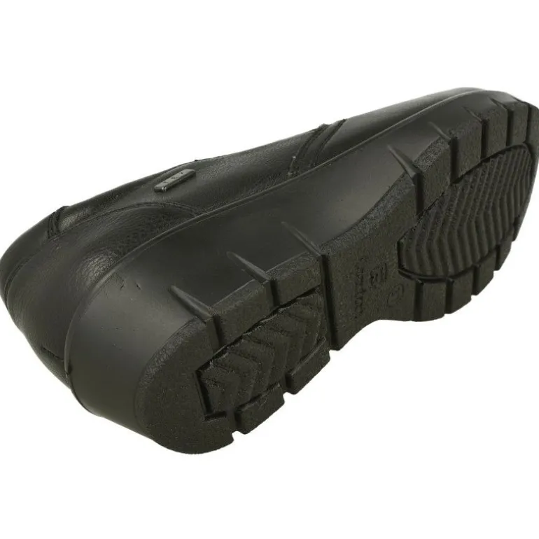 Mocasin De G Comfort Con Elasticos En Pala Lisa Y Piso De Poliuretano Aligerado Con Planta De Descanso Extraible