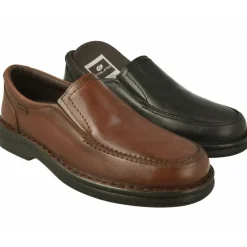 Mocasin De Tolino Con Bordon En Pala, Fabricacion Cosida Muy Flexible Con Planta De Descanso Y Piso De Poliuretano Aligerado