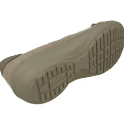 Salón De G Comfort En Piel Nobuck Con Nudo En Escote, Piso De Caucho Y Planta Anatomica Extraible