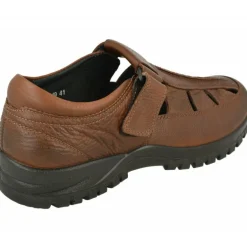 Sandalia Cerrada De G Comfort Con Ajuste De Velcro Y Piso De Descanso Con Planta Anatomica Movible