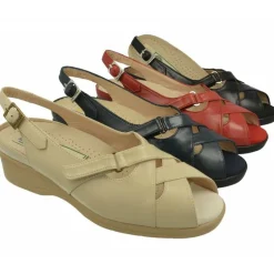 Sandalia Con Velcro En La Pala Especial Para Plantillas 8801009