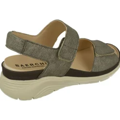 Sandalia De Baerchi Con Doble Tira De Velcro Ajustable, Planta Anatomica Y Forro De Piel Interior Transpirable.