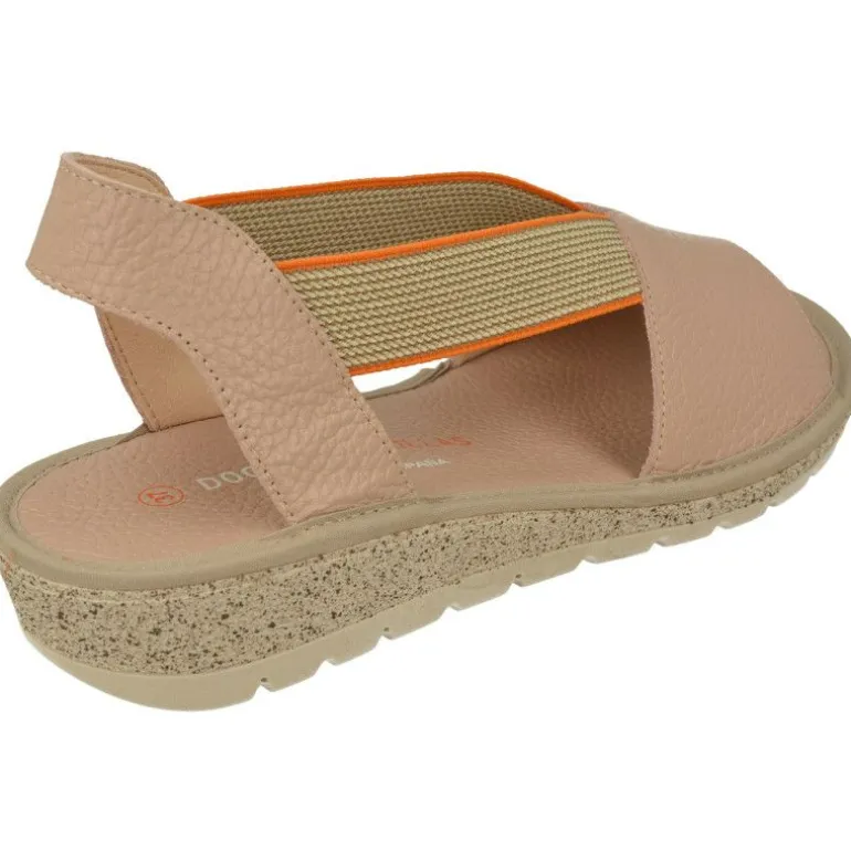 Sandalia De Doctor Cutillas Estilo Menorquina Con Elasticos Laterales Y Piso Pluma Microporoso