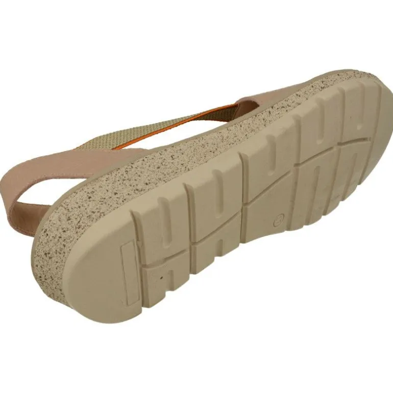 Sandalia De Doctor Cutillas Estilo Menorquina Con Elasticos Laterales Y Piso Pluma Microporoso