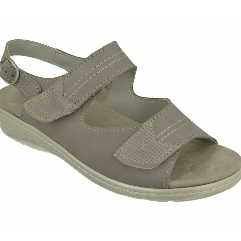 Sandalia Del Doctor Cutillas Con Doble Velcro Ajustable En Pala Con Plantilla Anatomica Y Piso De Caucho