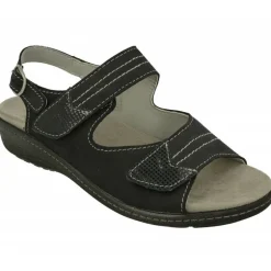 Sandalia Del Doctor Cutillas Con Doble Velcro Ajustable En Pala Con Plantilla Anatomica Y Piso De Caucho