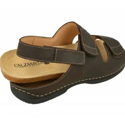 Sandalia De Triple Ajuste Por Velcros Con Planta Anatomica Movible Para Plantillas De Calzamedi