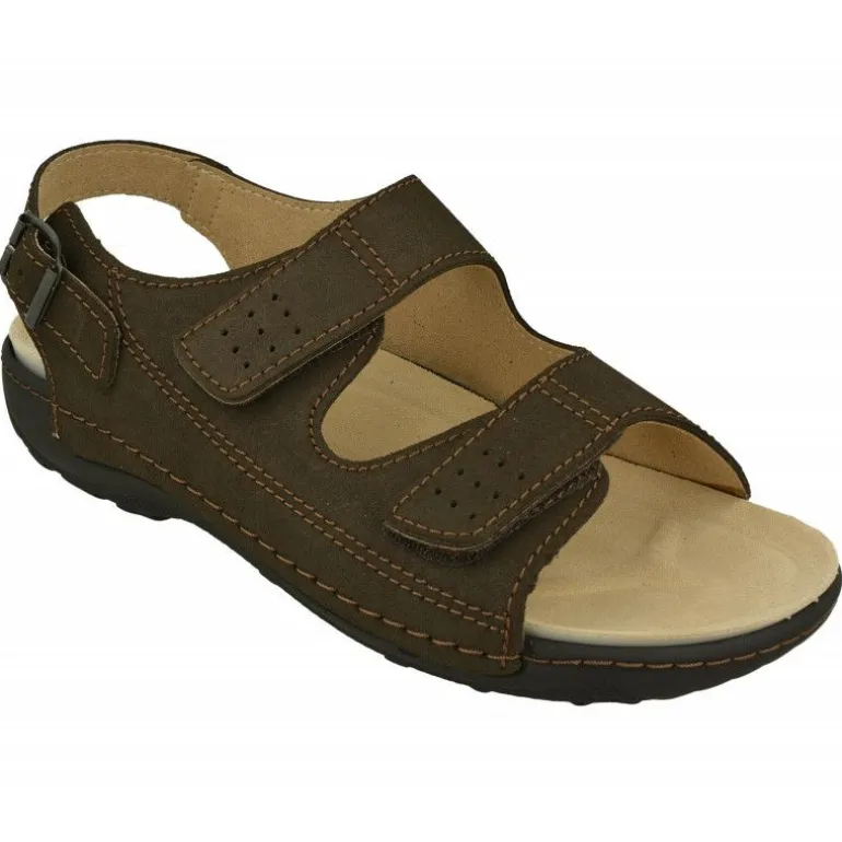 Sandalia Triple Velcro De Calzamedi Con Planta Anatomica Movible