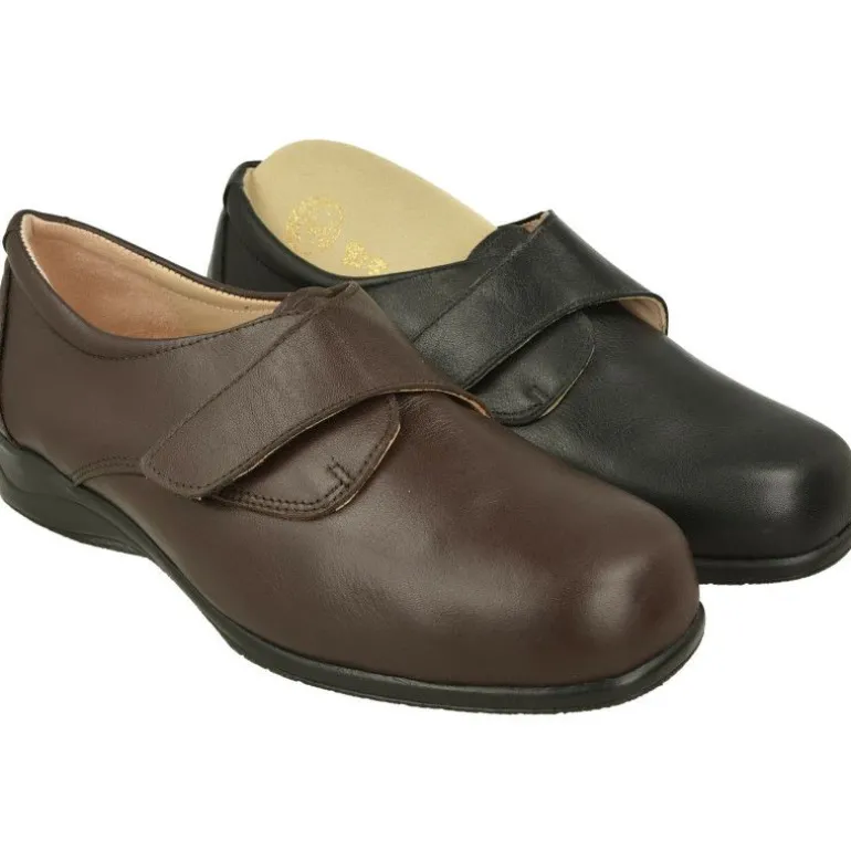Velcro De Calzamedi De Pala Lisa Con Cuna Baja De Caucho Y Planta Anatomica Extraible