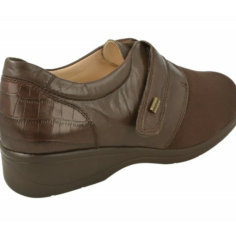 Velcro De Calzamedi En Piel Y Pala Elastica, Ancho 14, Especial Plantillas.