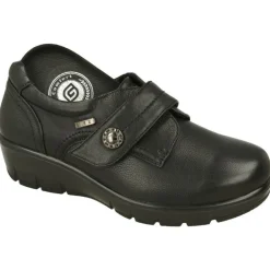 Velcro De G Comfort En Pala Lisa Y Piel Vacuna Con Forro Impermeable Y Piso De Amortiguacion Con Planta Extraible De Descanso