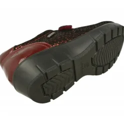 Velcro De G Comfort En Piel Grabada Con Planta De Descanso, Piso De Amortiguacion Y Membrana Impermeable