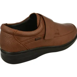 Velcro De G Comfort En Piel Grabada Con Bordon En Pala, Membrana Impermeable Y Piso De Poliuretano Con Planta Extraible