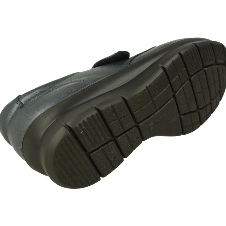 Velcro De G-Comfort En Piel Metalizada Con Pala Estampada De Licra Adaptable Con Piso Bajo De Cuna Ligera De Poliuretano.