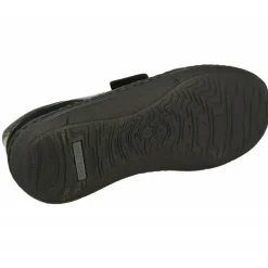 Velcro De Josef Seibel En Piel Vacuna Con Planta De Descanso Para Pies Grandes Y Anchos Con Piso Y Planta De Descanso