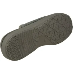 Zapatilla Chinela De Garzon En Pano Aterciopelado Con Piso De Caucho Flexible Y Confortable