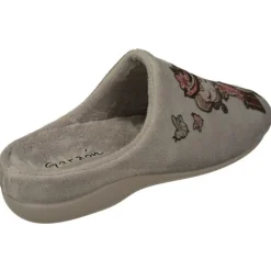Zapatilla Chinela De Garzon En Pano De Dacha Estampado Con Planta Anatomica Extraible Y Piso De Caucho